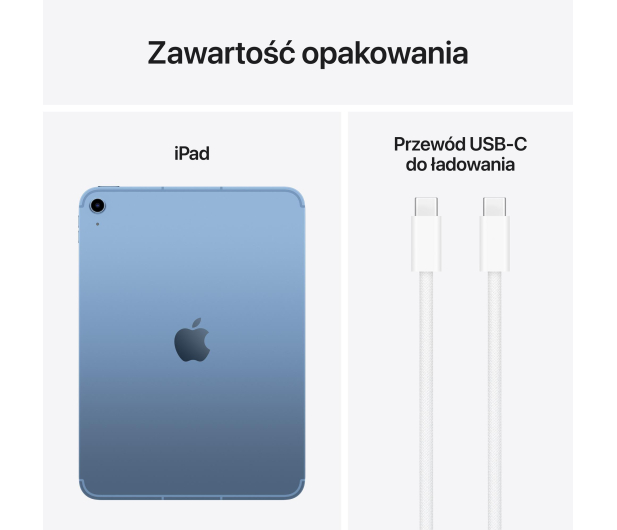 APPLE iPad 11'' 11 gen. Wi-Fi + Cellular 256GB - Blue - 1321884 - zdjęcie 8